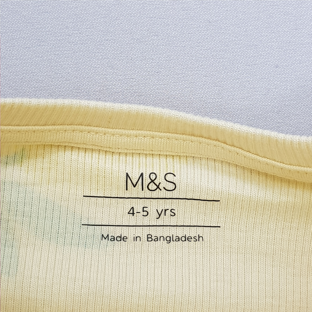 بلوز دخترانه 28771 سایز 1 تا 7 سال کد 3 مارک M&S