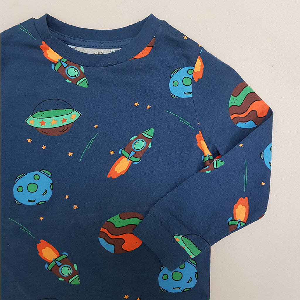بلوز پسرانه 28764 سایز 1 تا 7 سال کد 2 مارک M&S