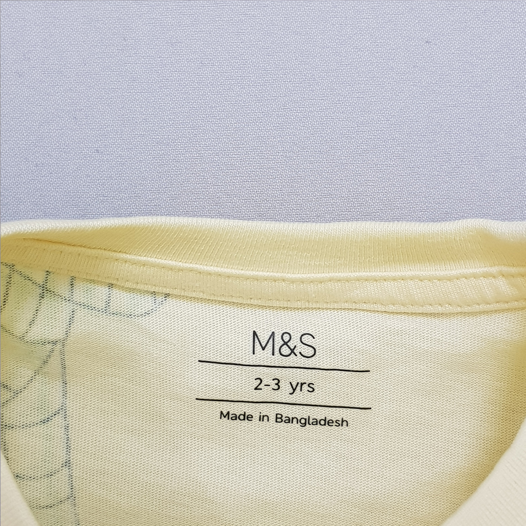 بلوز پسرانه 28767 سایز 2 تا 8 سال کد 2 مارک M&S   *
