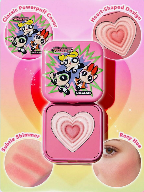 رژگونه پاور پاف گرلز شیگلم SHEGLAM کد 2340