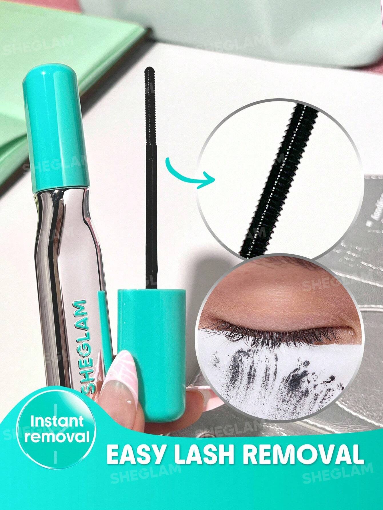 ریمل درمانی و پاک‌کننده آسان مژه SHEGLAM Lashlighter Ez Remove Lash Treatment  کد 2725