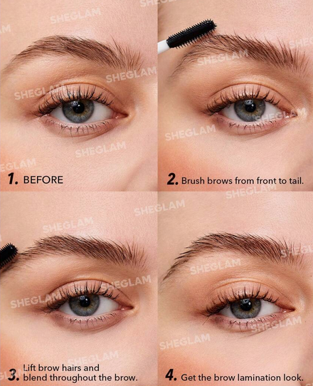 ژل ابرو ضد آب شیگلم SHEGLAM Set Me Up Brow Jel کد 2355
