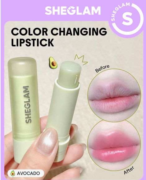 بالم لب آووکادو شیگلم مدل  (POUT PHRESH COLOR CHANGING) کد 2356