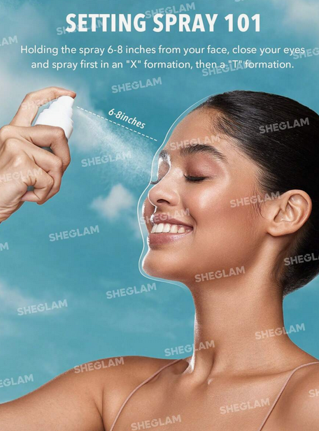 اسپری فیکساتور شیگلم SHEGLAM Press Refresh Setting Spray Moisturizing کد 2727