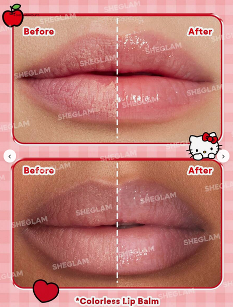 بالم لب شیگلم Hello Kitty｜SHEGLAM 3D Kiss Lip Balm کد 2591