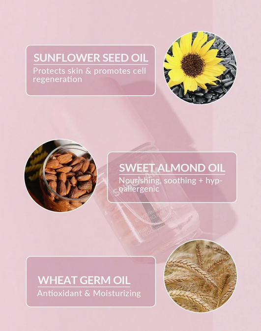 روغن کوتیکول ناخن BLOOMING NAILS CUTICLE OIL PINK شیگلم SHEGLAM کد 2594