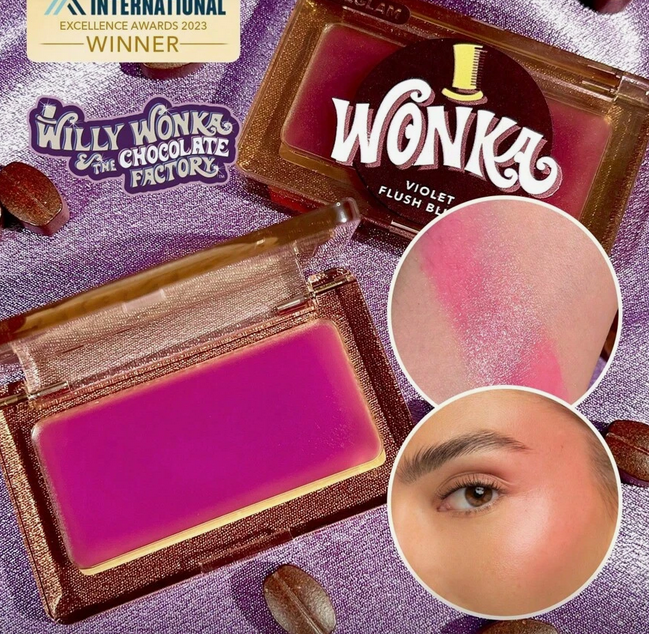 رژگونه ویلی ونکا ویولت شیگلم Willy wonka | SHEGLAM Violet Flush Blush کد 2596