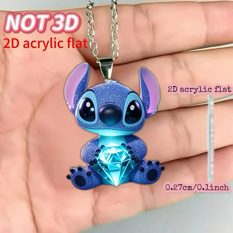 گردنبند طرح استیچ (Stitch) کد 2516