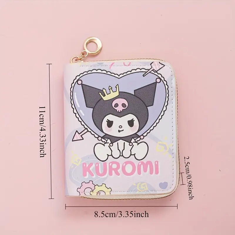 کیف پول زنانه طرح کرومی Kuromi کد 2530