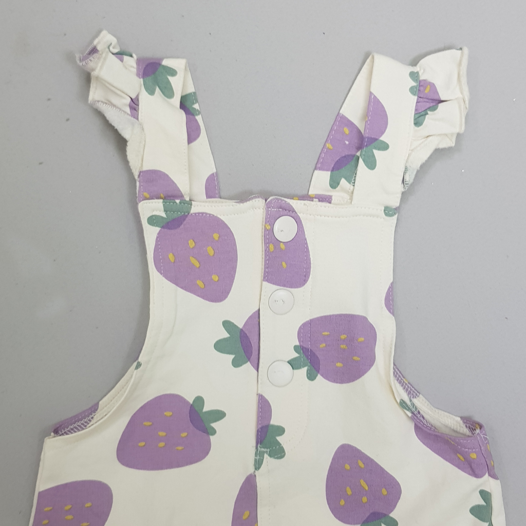 ست بلوز و پیشبندار دخترانه 28563 سایز 1 تا 36 ماه مارک Woolies   *