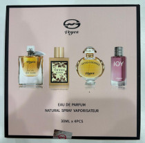 ۴ عدد عطر ۳۰ میلی با رایحه برند و ماندگاری طولانی برند VEYES کد 3027
