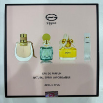 ۴ عدد عطر ۳۰ میلی با رایحه برند و ماندگاری طولانی برند VEYES کد 3028