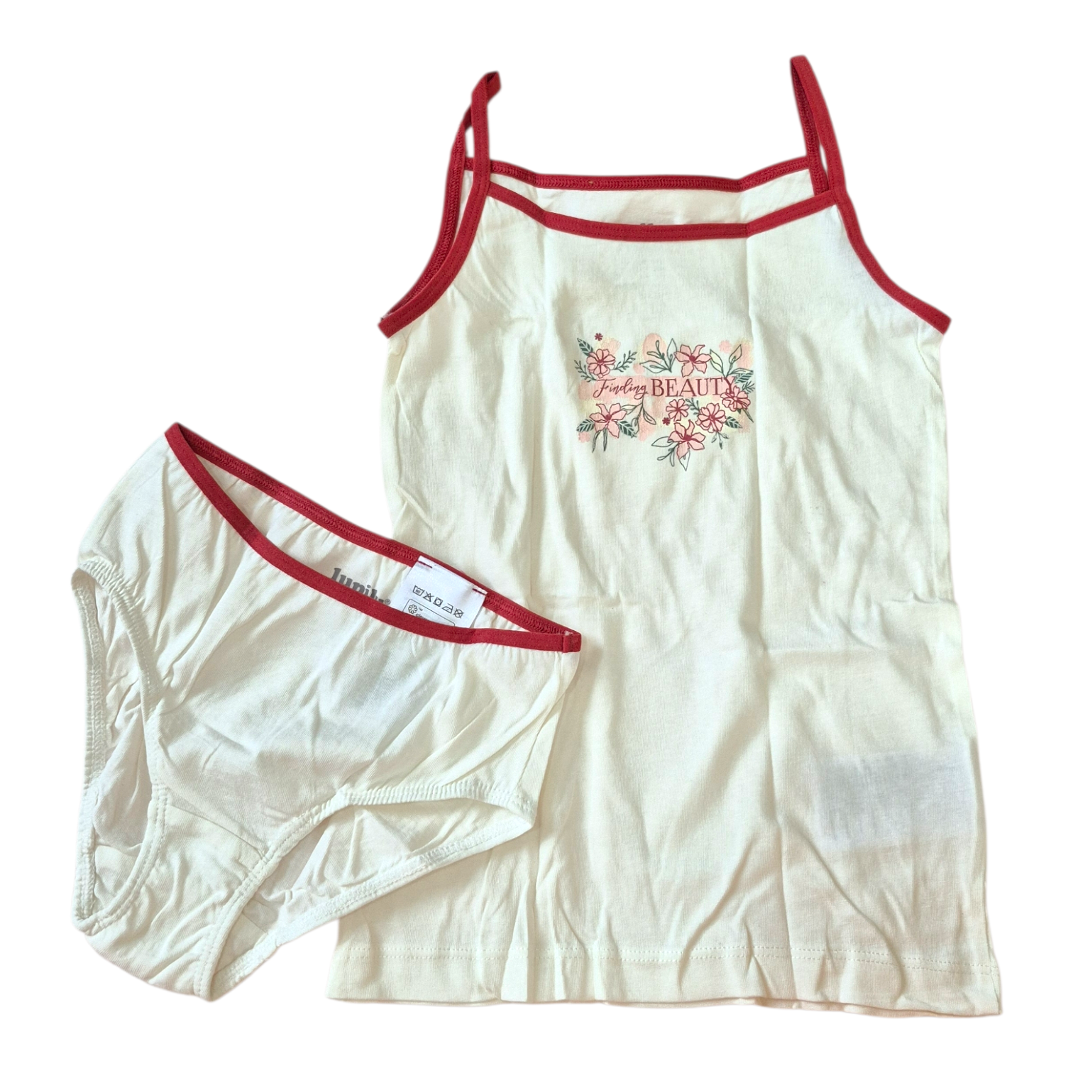 ست تاپ و شورت دخترانه برند اروپایی کد 2205609