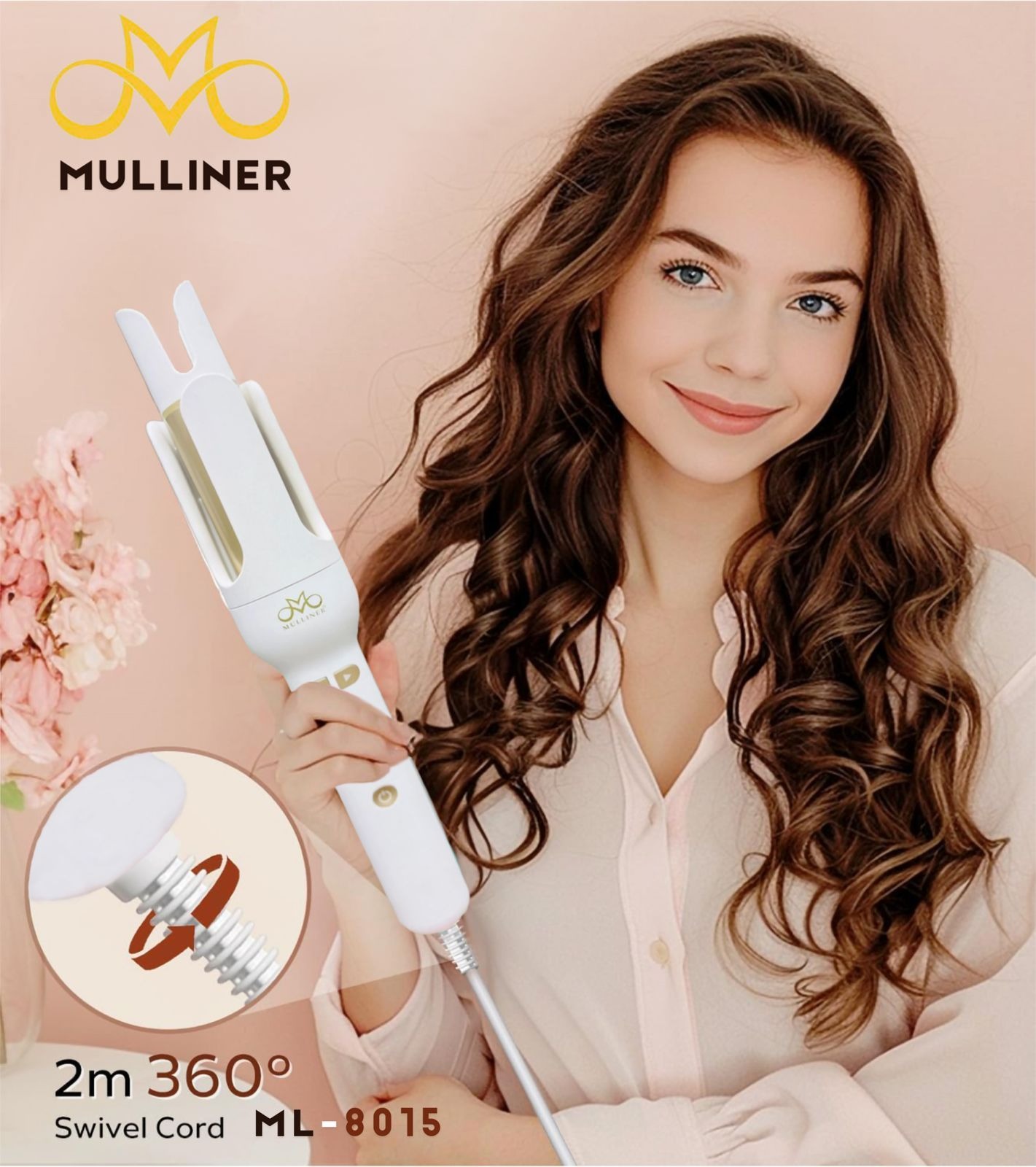 فرکننده مو اتوماتیک MULLINER  کد 3301
