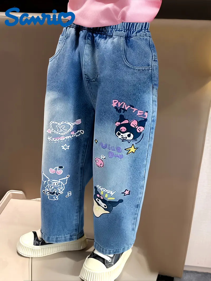 شلوار جینز دخترانه برند (Sanrio) کد 3468 (45 23.53 500)