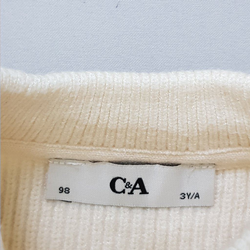 بافت دخترانه 29044 سایز 2 تا 9 سال کد 1 مارک C&A