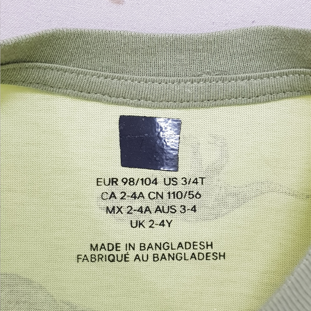 بلوز پسرانه 29081 سایز 5 تا 12 سال مارک H&M