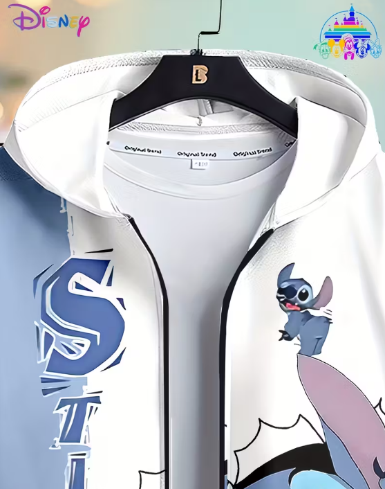 سویشرت دخترانه کلاه‌دار طرح‌ استیچ کد 3481 (52 28.78 600)