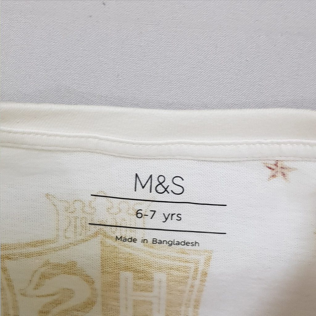 بلوز پسرانه 28751 سایز 6 تا 15 سال کد 1 مارک M&S   *