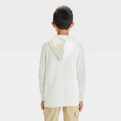 بافت کلاه دار پسرانه 29137 سایز 4 تا 14 سال کد 2 مارک Cat&Jack