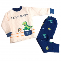 ست بلوز و شلوار (خواهر و برادری) وارداتی طرح کارتونی کد 2205628