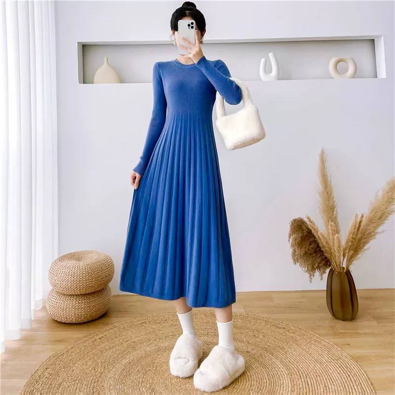 پیراهن بافت گرم بالا زنانه کد 417489