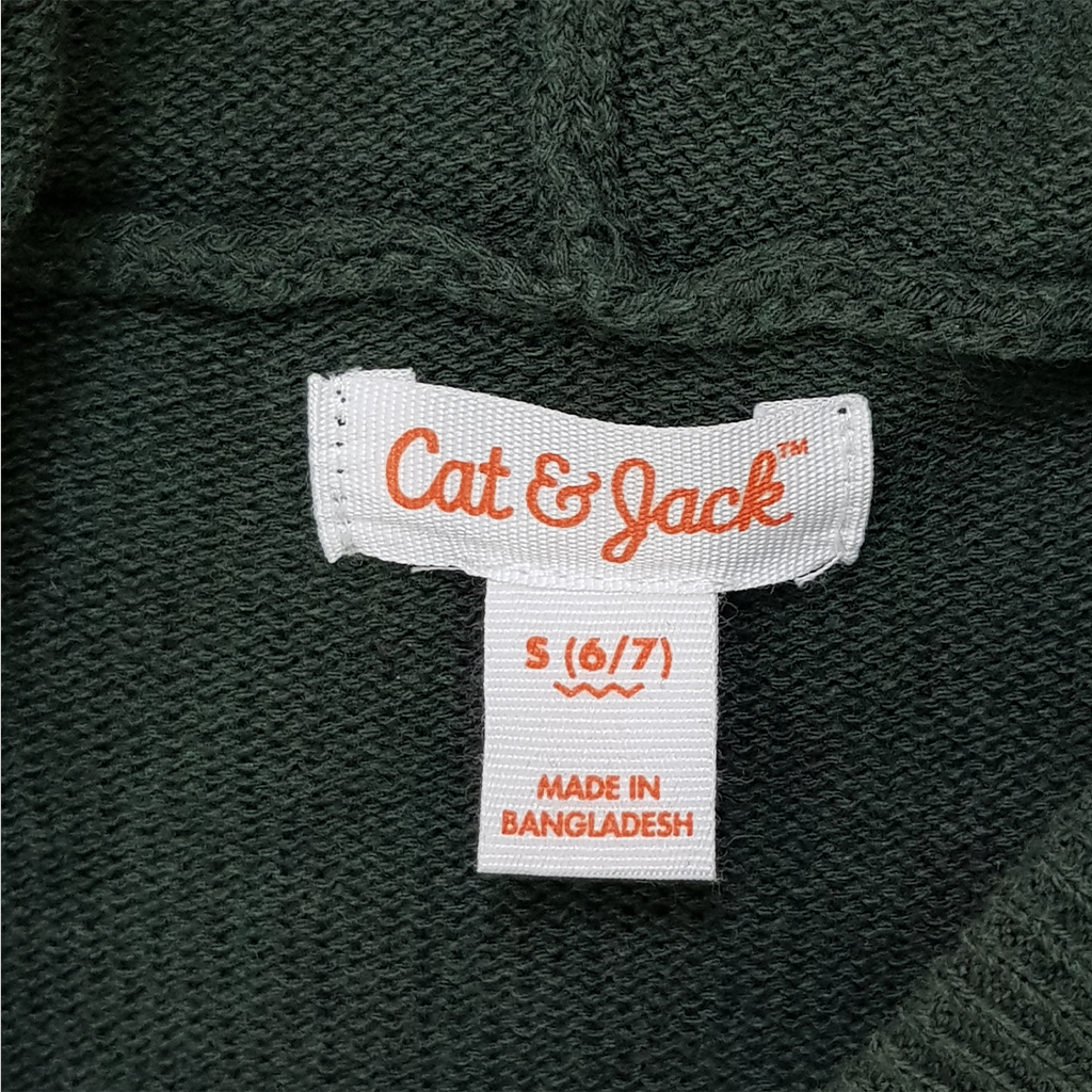 بافت کلاه دار پسرانه 29137 سایز 4 تا 18 سال کد 1 مارک Cat&Jack   *