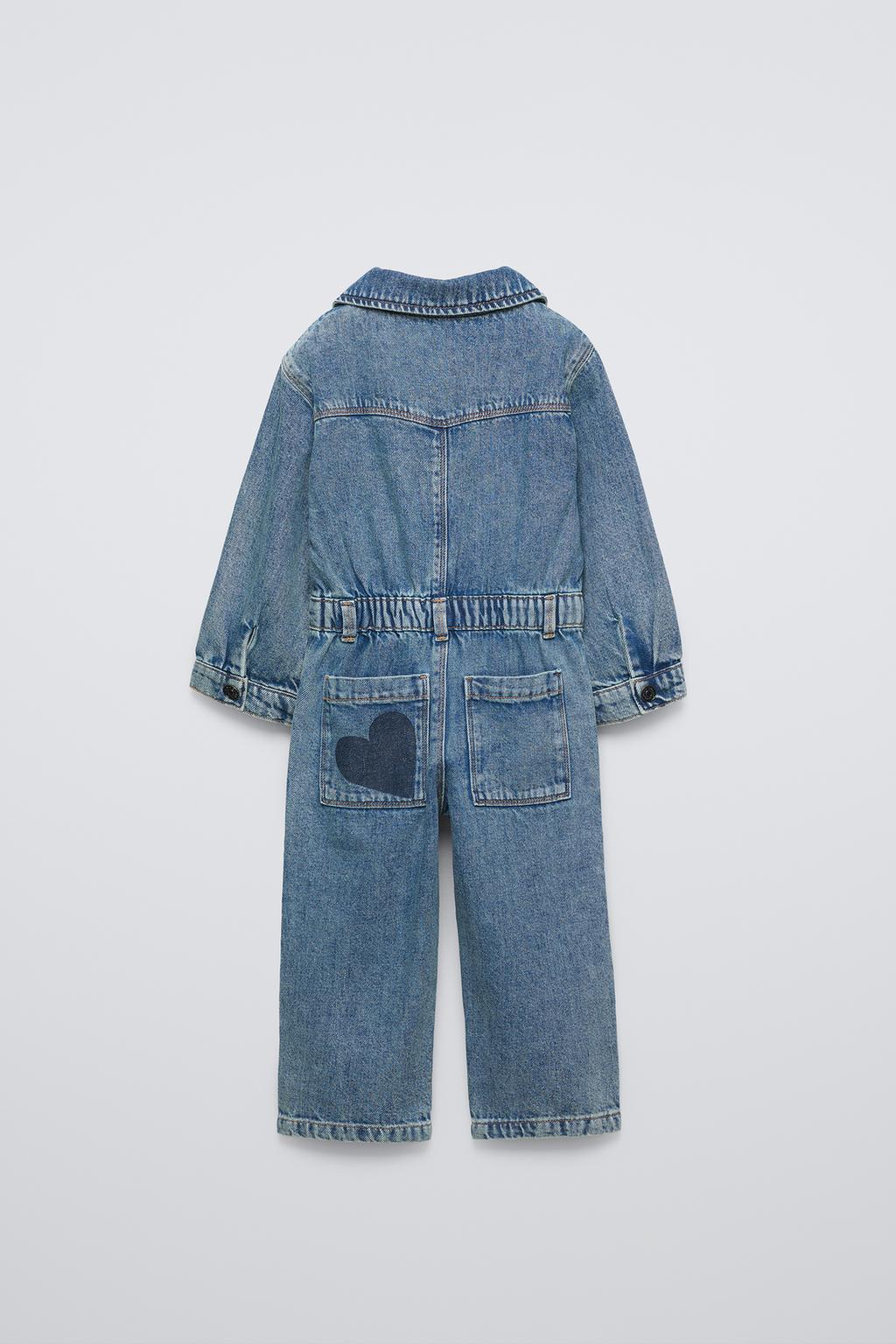 جامسوئیت جینز دخترانه 29240 سایز 18 ماه تا 6 سال مارک ZARA