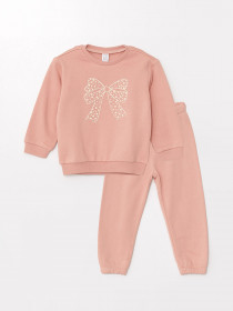 ست پلیور و شلوار دخترانه 29243 سایز 12 ماه تا 8 سال مارک LC WALKIKI   *