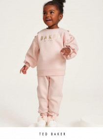 ست پلیور شلوار دخترانه 29234 سایز 2 تا 12 سال مارک Baker