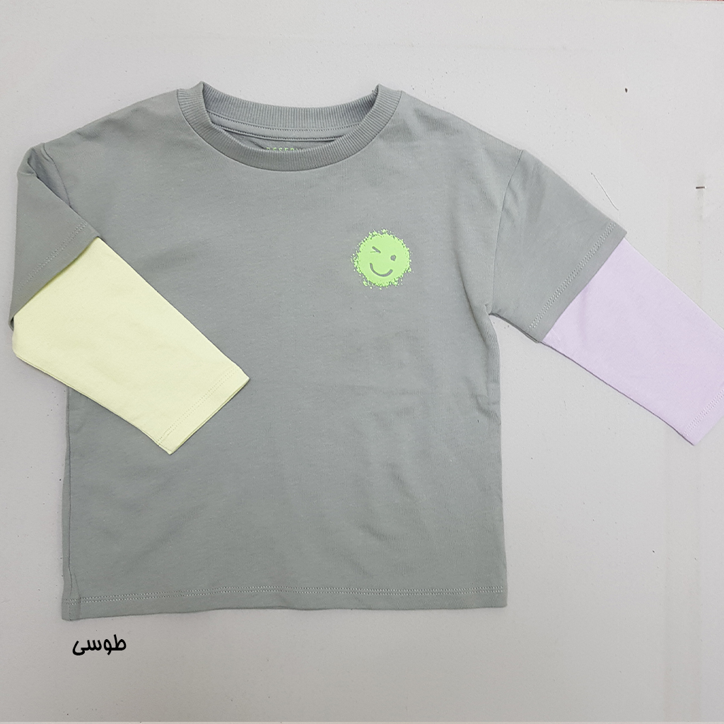 بلوز پسرانه 29227 سایز 18 ماه تا 6 سال کد 39 مارک Reserved