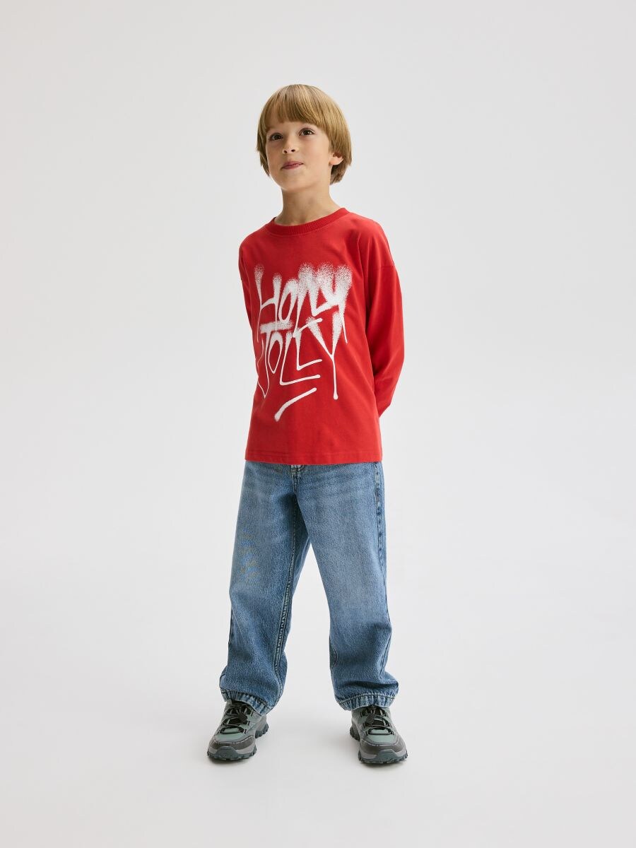 بلوز پسرانه 29227 سایز 18 ماه تا 6 سال کد 39 مارک Reserved