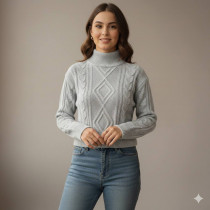 پلیور بافت زنانه کد 418516
