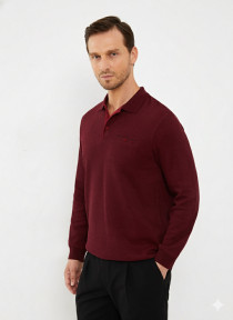 بلوز یقه دار مردانه 29406 مارک LC WAIKIKI