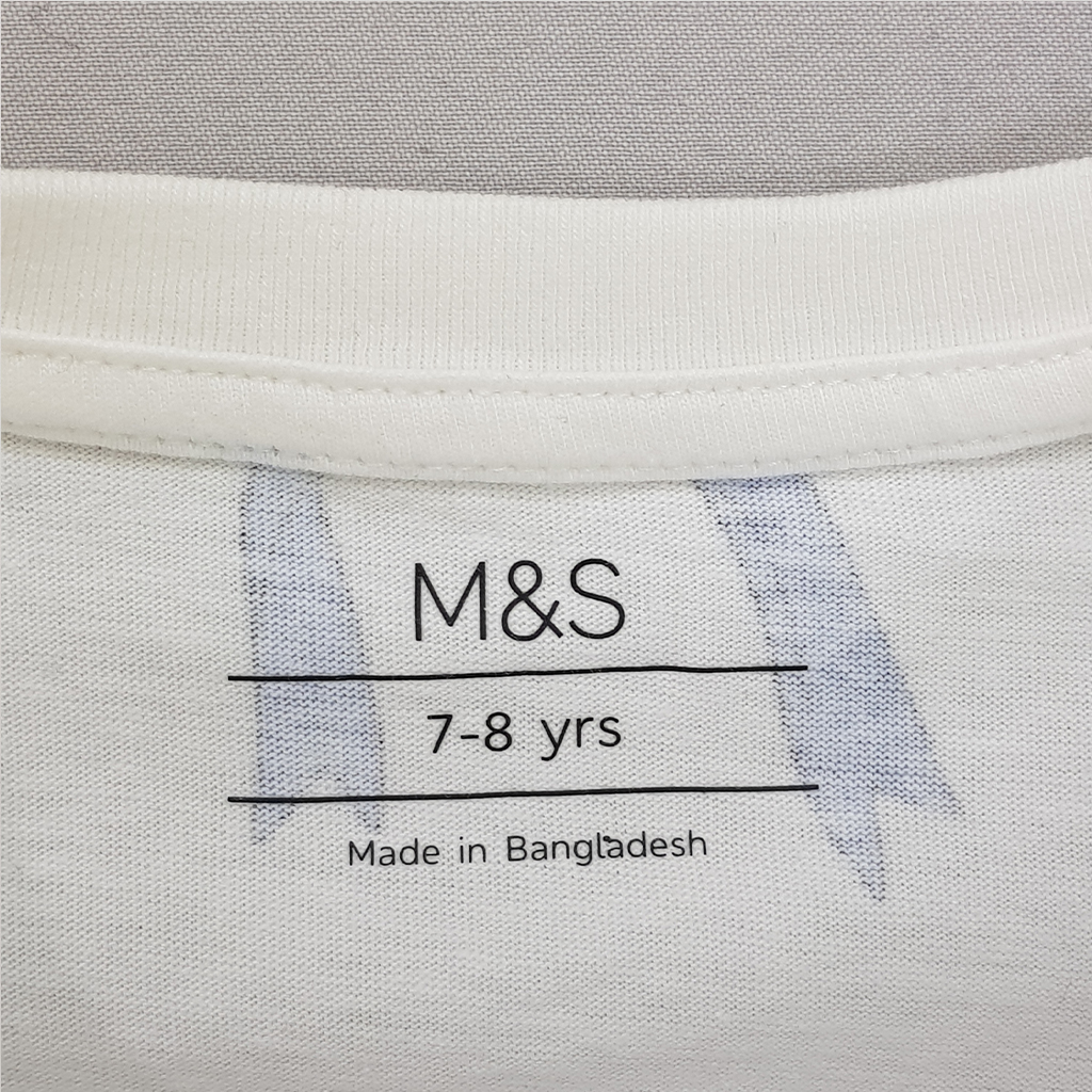 بلوز دخترانه 29319 سایز 7 تا 16 سال مارک M&S   *