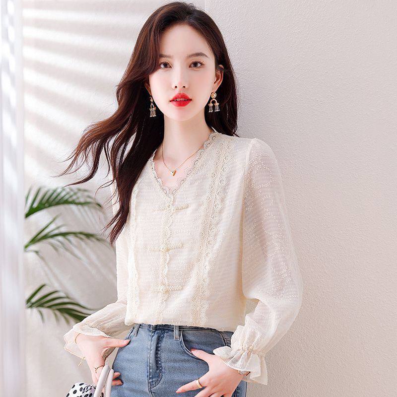 بلوز گیپوری زنانه کد 418649