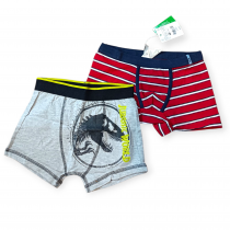 پک ۲ عددی شورت پادار پسرانه برند اروپایی کد 2205644