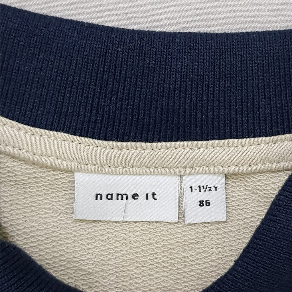 پلیور یقه دار پسرانه 29513 سایز 9 ماه تا 14 سال مارک Name It   *