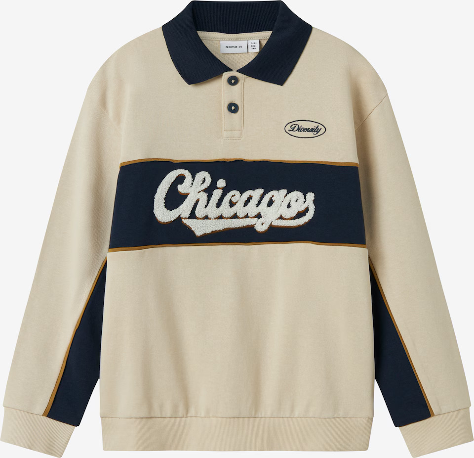 پلیور یقه دار پسرانه 29513 سایز 9 ماه تا 14 سال مارک Name It   *