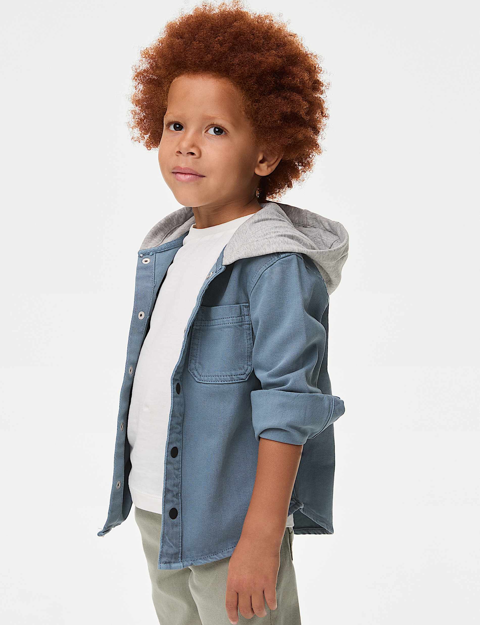 کت جینز پسرانه 29474 سایز 7 تا 11 سال مارک M&S