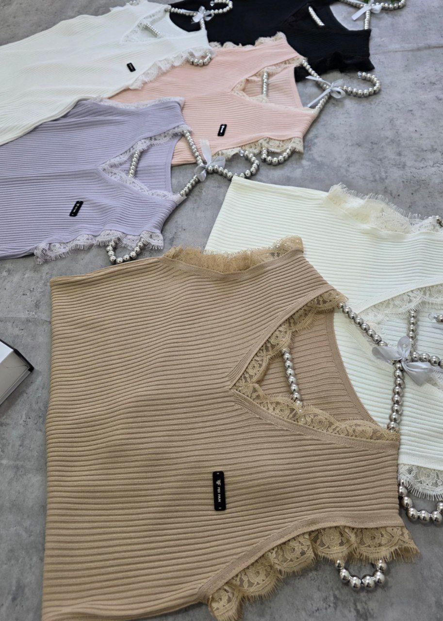 تاپ کریستال قواره دار زنانه کد 418653