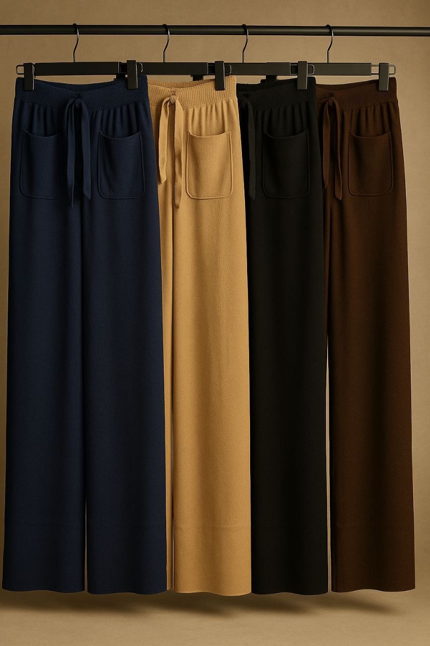 شلوار بافت زنانه کد 418658