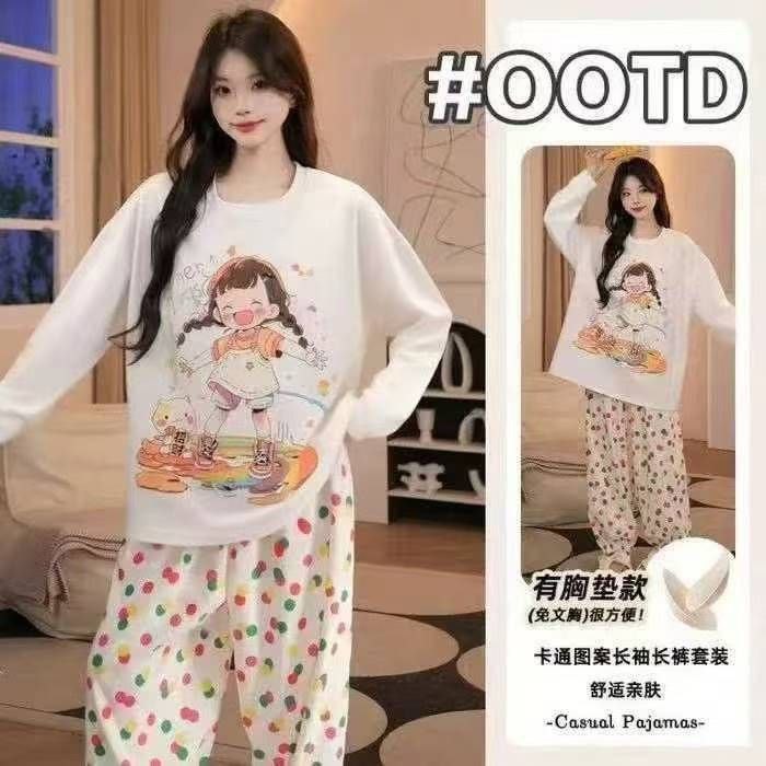 ست بلوز شلوار سندبادی دخترانه کد 418661