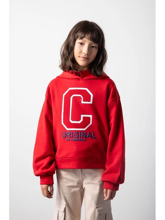 هودی دخترانه 29383 سایز 8 تا 15 سال مارک CDRL