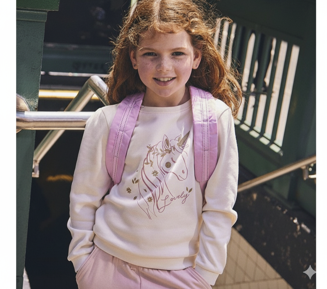 پلیور دخترانه 29361 سایز 3 تا 14 سال مارک Orchestra