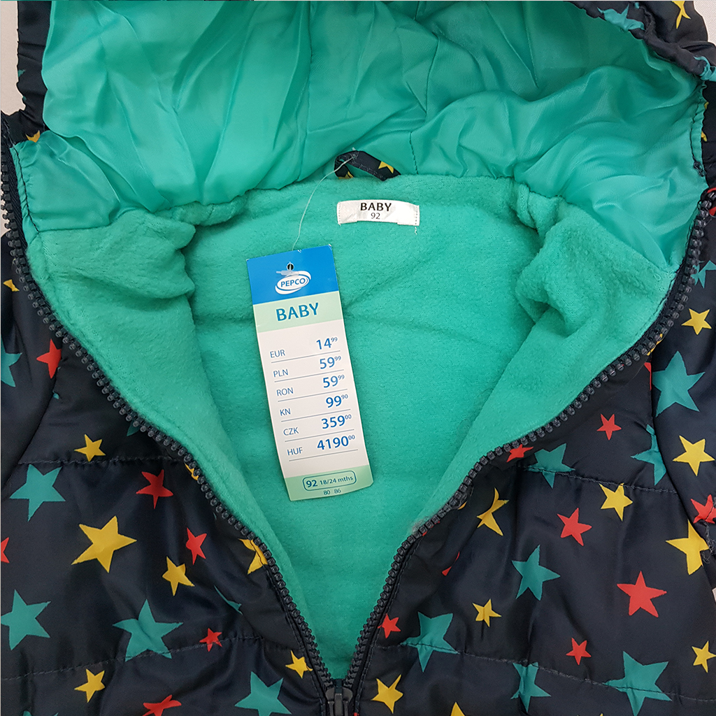 کاپشن دخترانه 29436 سایز 12 ماه تا 2 سال مارک Pepco