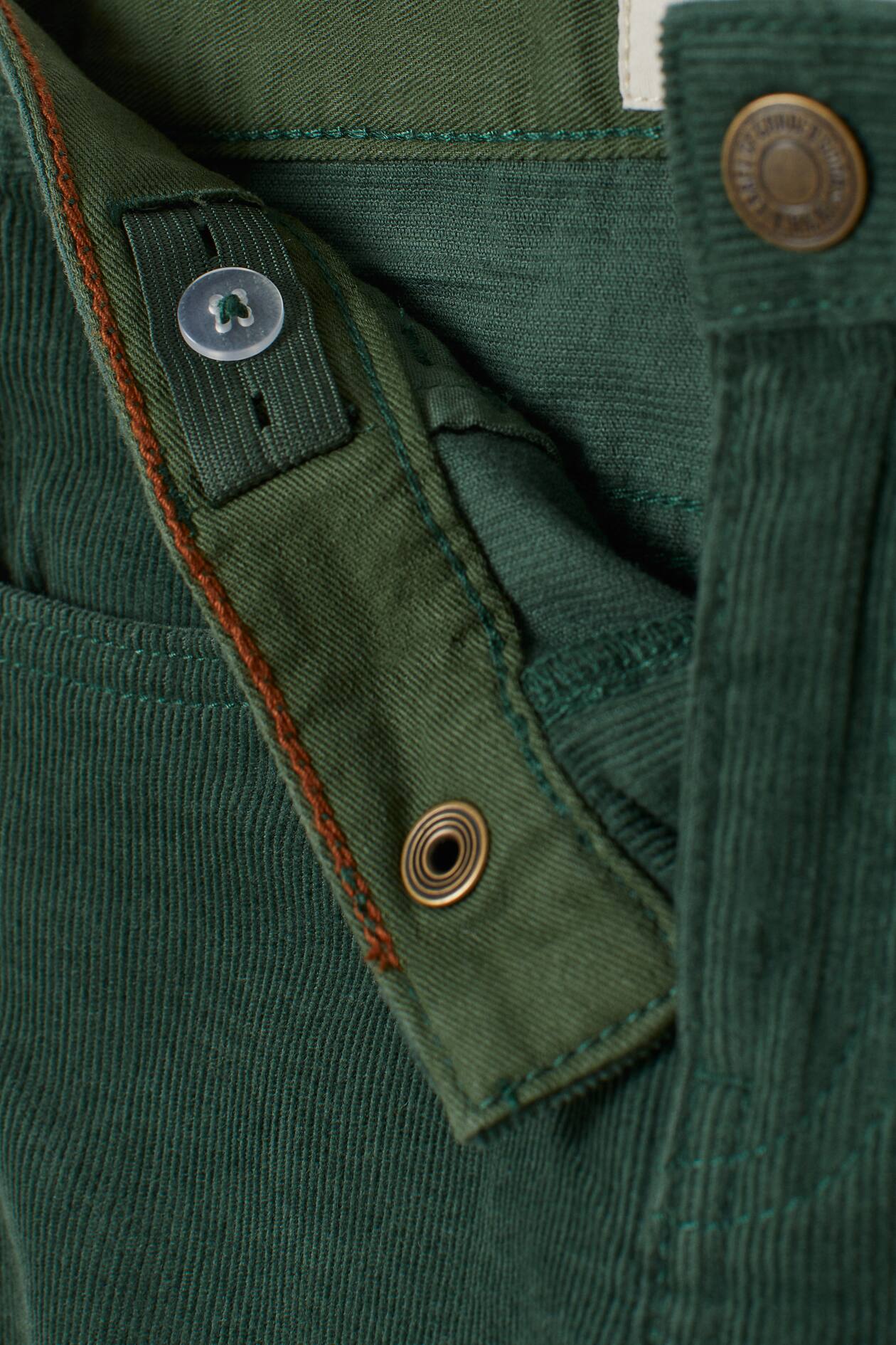 شلوار مخمل پسرانه 29472 سایز 2 تا 12 سال کد 1 مارک H&M