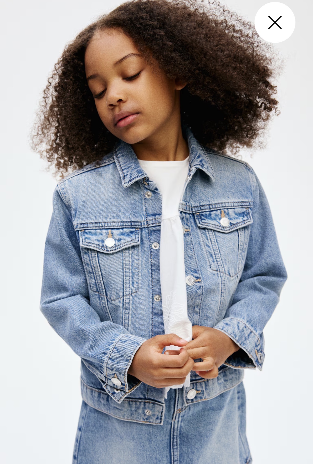 کت جینز 29433 سایز 4 تا 12 سال مارک H&M