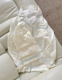 ست دو تیکه موسلین نخی آستین بلند زنانه کد 418710