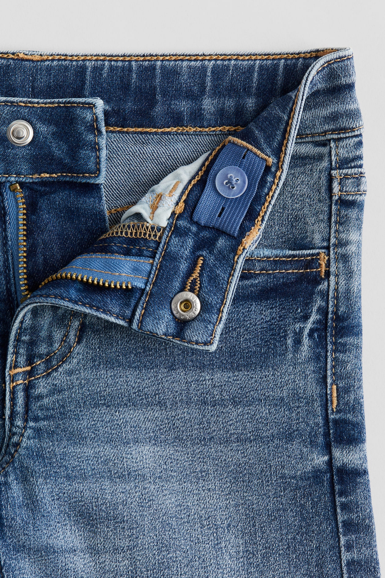 شلوار جینز دخترانه 29605 سایز 1.5 تا 10 سال مارک H&M